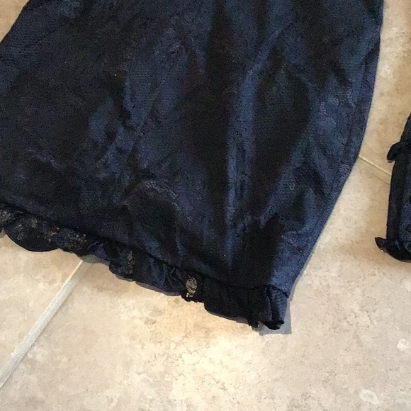 Alexis Ilana dress, one shoulder lace, side zip, black, size small, NWT - Picture 11 of 13